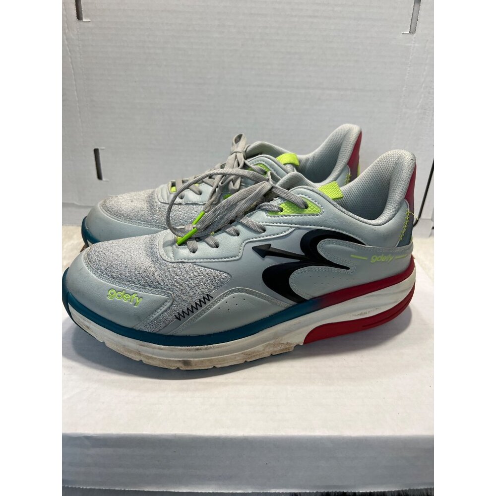 Gravity Defyer Mens Sneakers Size 12 Gray & Multicolor Athletic Shoes